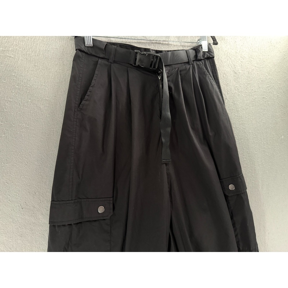 Noisy May Theo Pants Womens L Parachute Streetwear Y2K Baggy Gorpcore Cargo - Picture 3 of 14